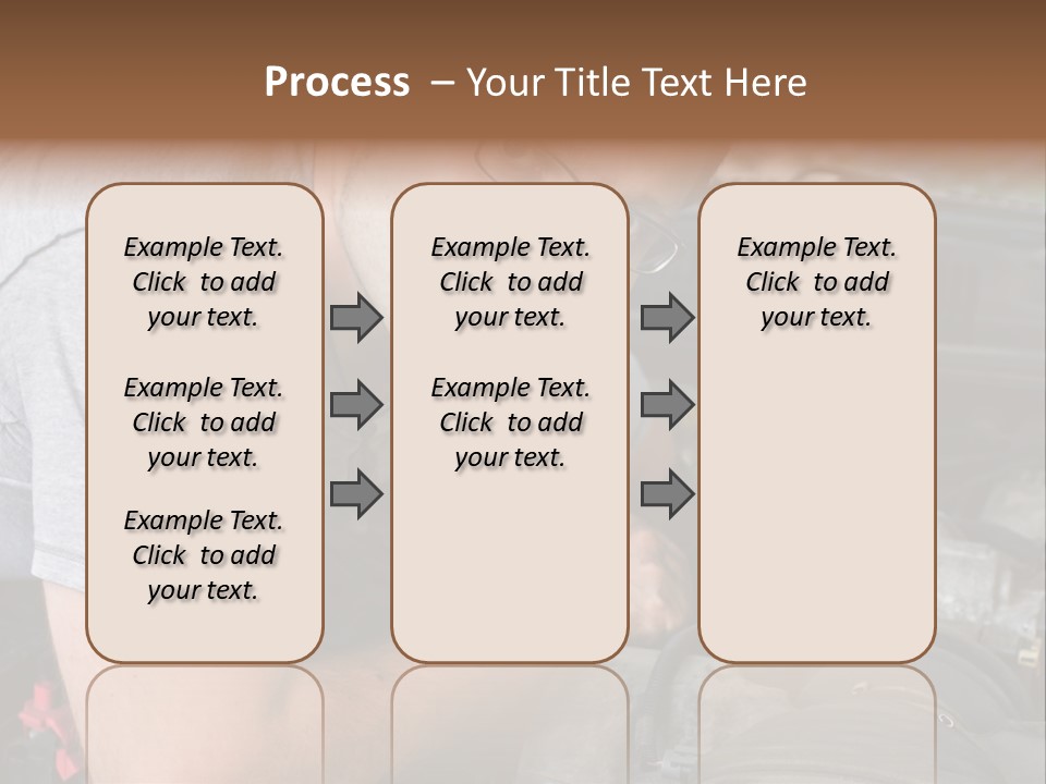 Man Looking Up PowerPoint Template