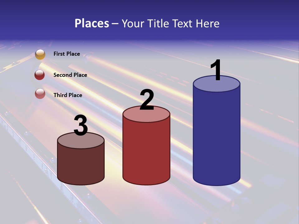 Printing Press Rollers. PowerPoint Template