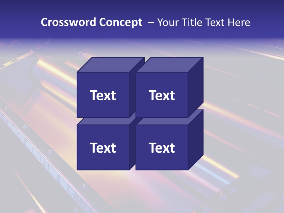 Printing Press Rollers. PowerPoint Template
