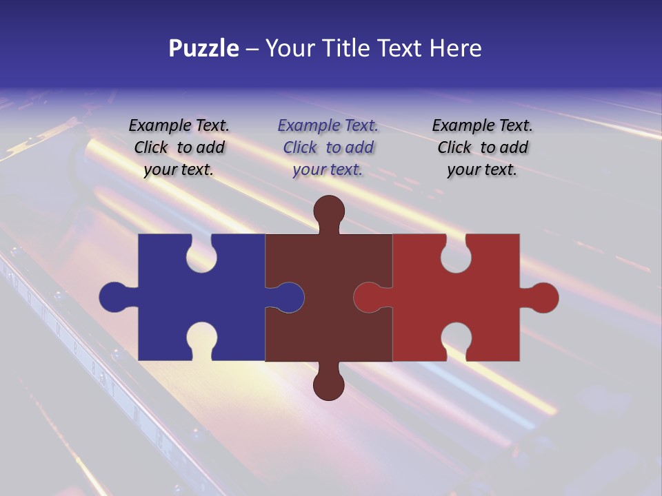 Printing Press Rollers. PowerPoint Template