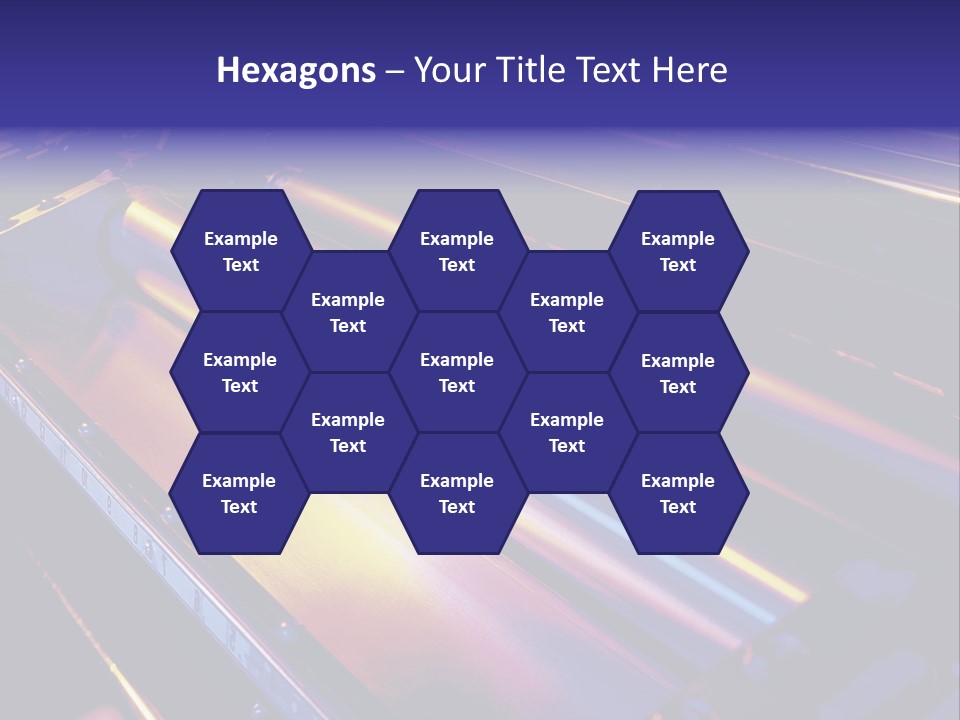 Printing Press Rollers. PowerPoint Template