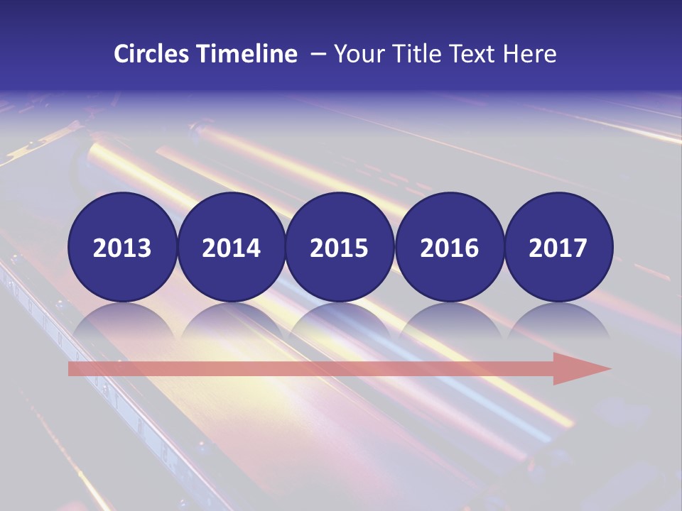 Printing Press Rollers. PowerPoint Template