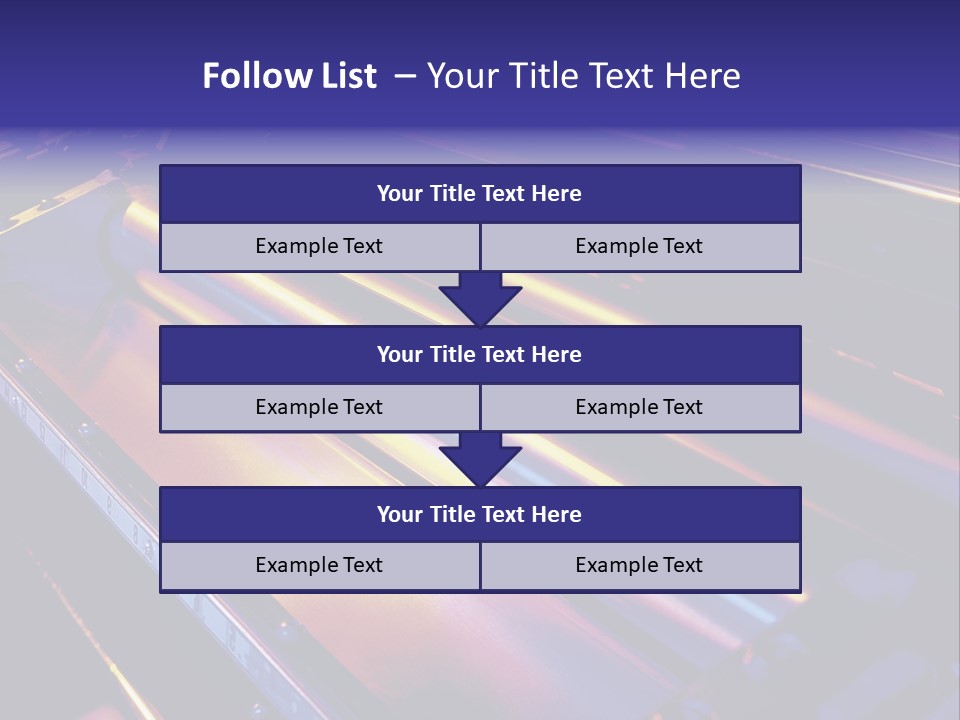 Printing Press Rollers. PowerPoint Template