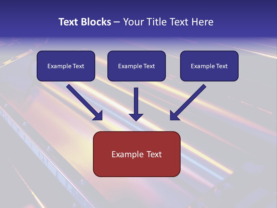 Printing Press Rollers. PowerPoint Template