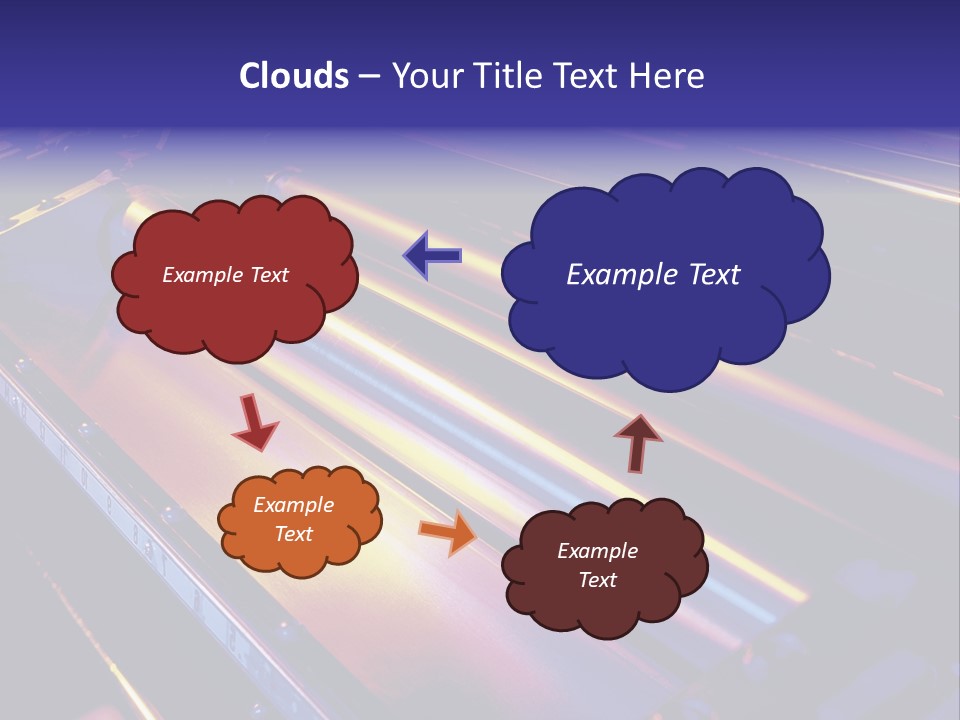 Printing Press Rollers. PowerPoint Template
