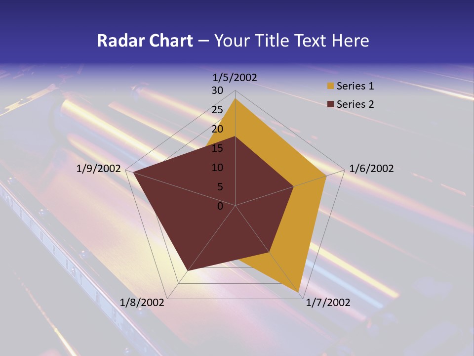 Printing Press Rollers. PowerPoint Template