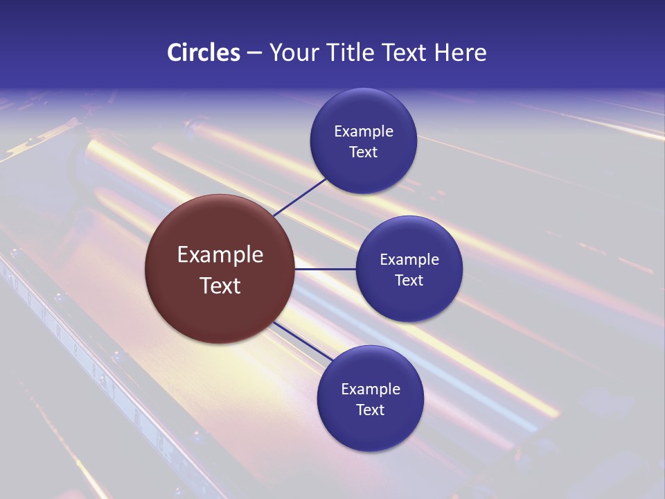 Printing Press Rollers. PowerPoint Template