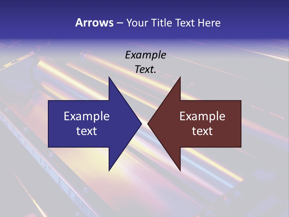 Printing Press Rollers. PowerPoint Template