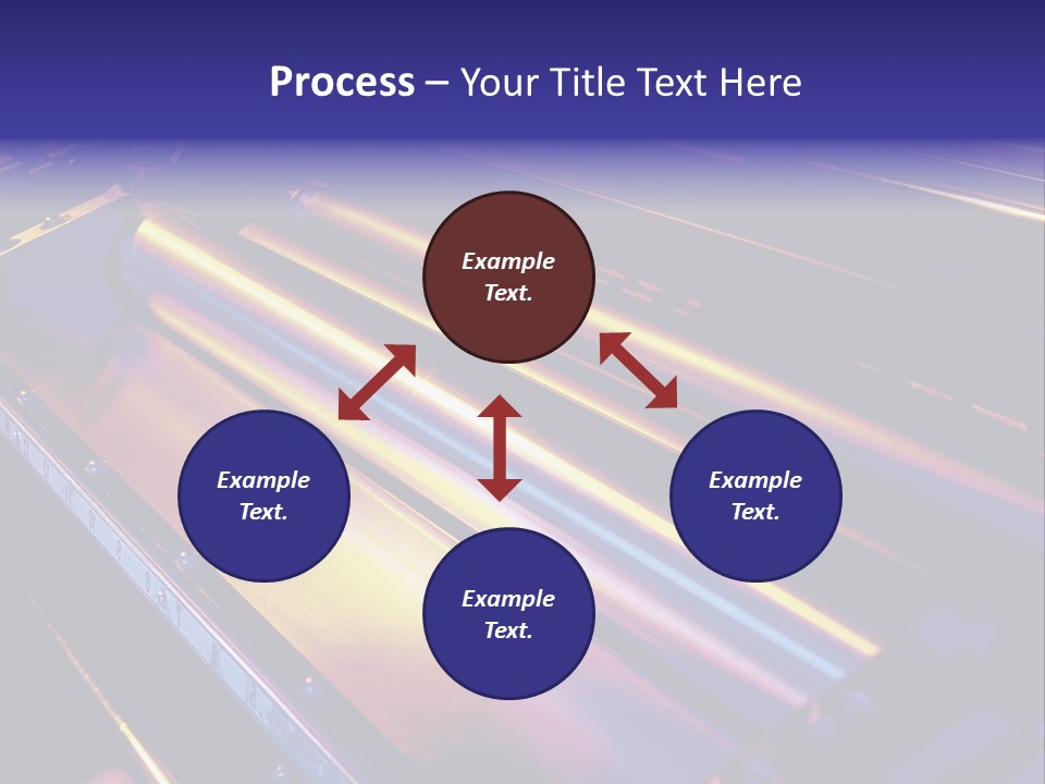 Printing Press Rollers. PowerPoint Template