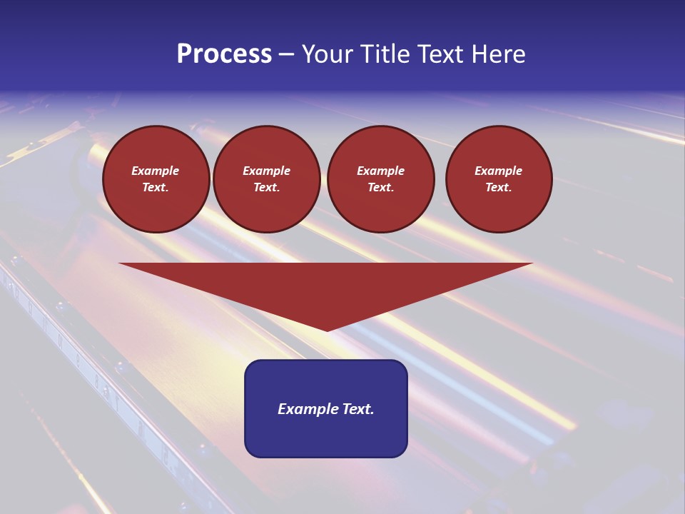 Printing Press Rollers. PowerPoint Template