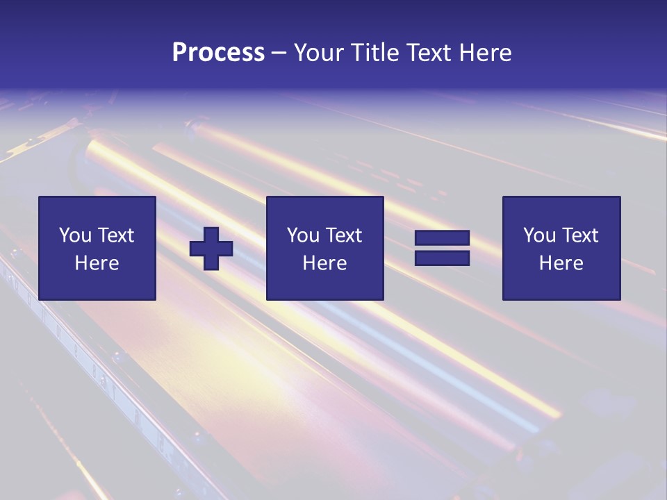 Printing Press Rollers. PowerPoint Template