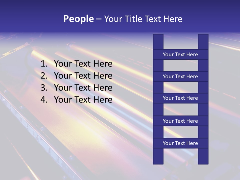 Printing Press Rollers. PowerPoint Template