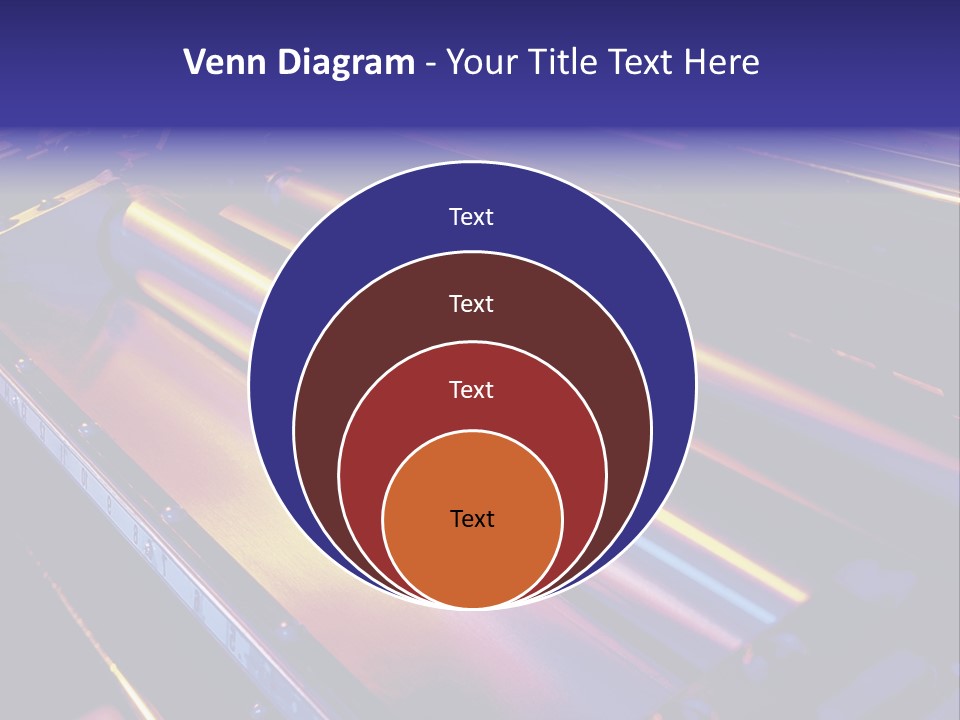 Printing Press Rollers. PowerPoint Template