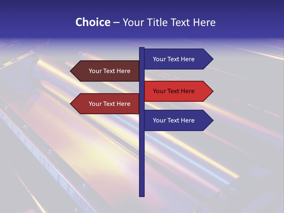 Printing Press Rollers. PowerPoint Template