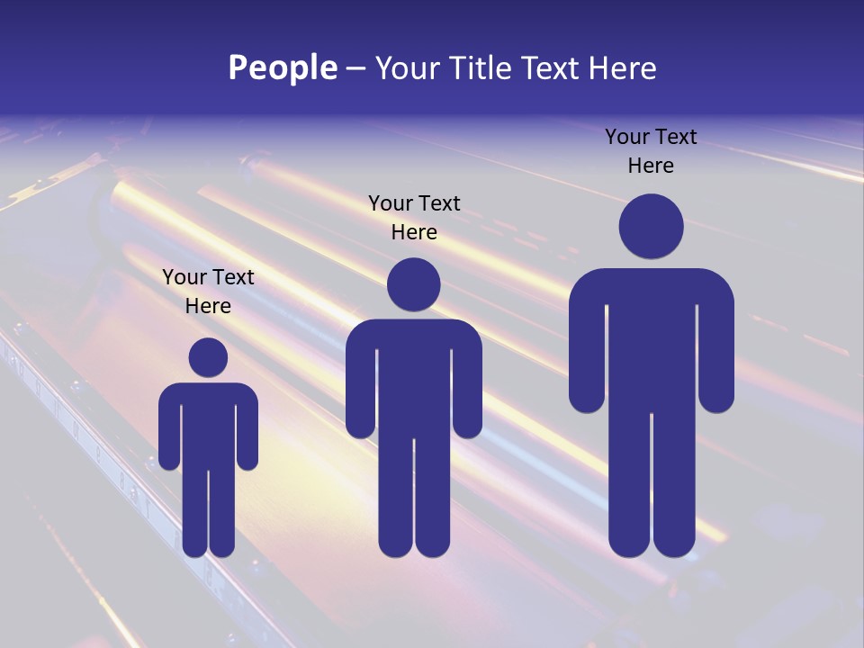 Printing Press Rollers. PowerPoint Template