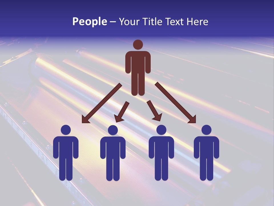 Printing Press Rollers. PowerPoint Template