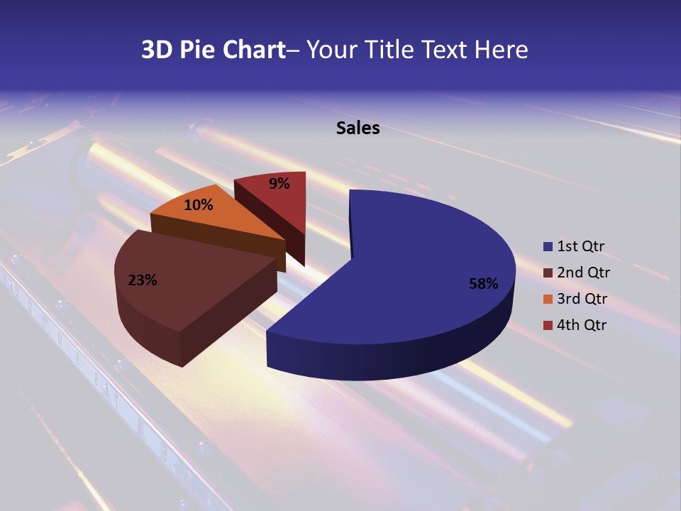 Printing Press Rollers. PowerPoint Template