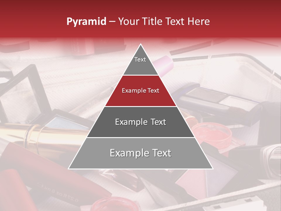 Case Full Of Makeup PowerPoint Template
