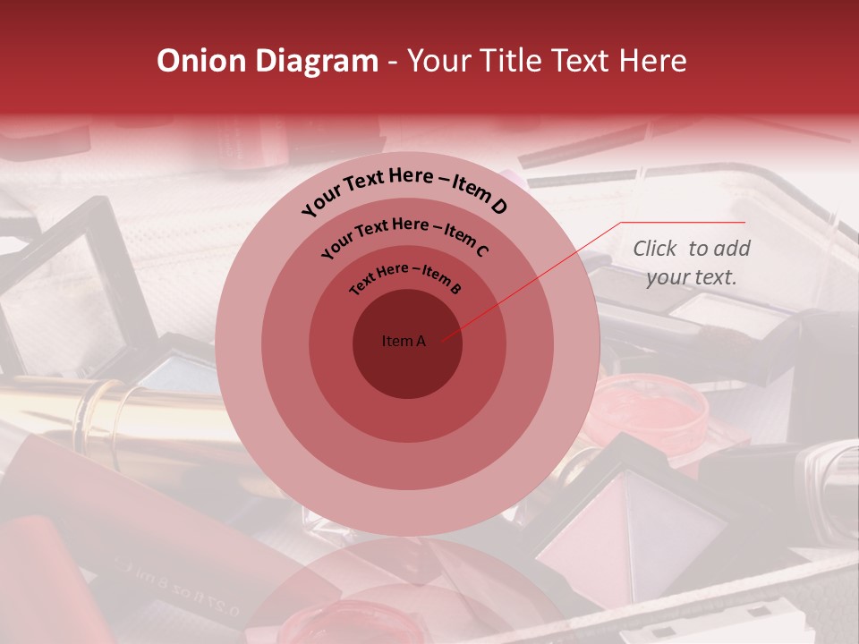 Case Full Of Makeup PowerPoint Template