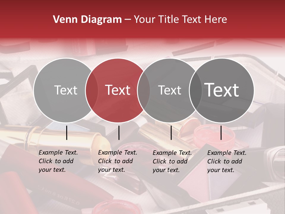 Case Full Of Makeup PowerPoint Template