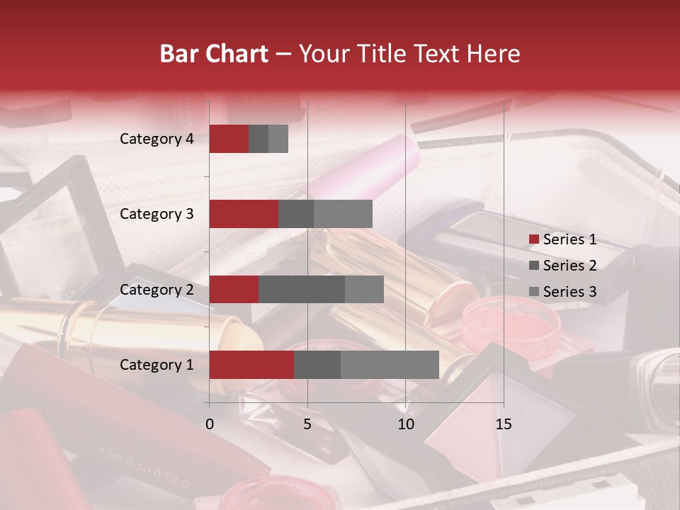 Case Full Of Makeup PowerPoint Template