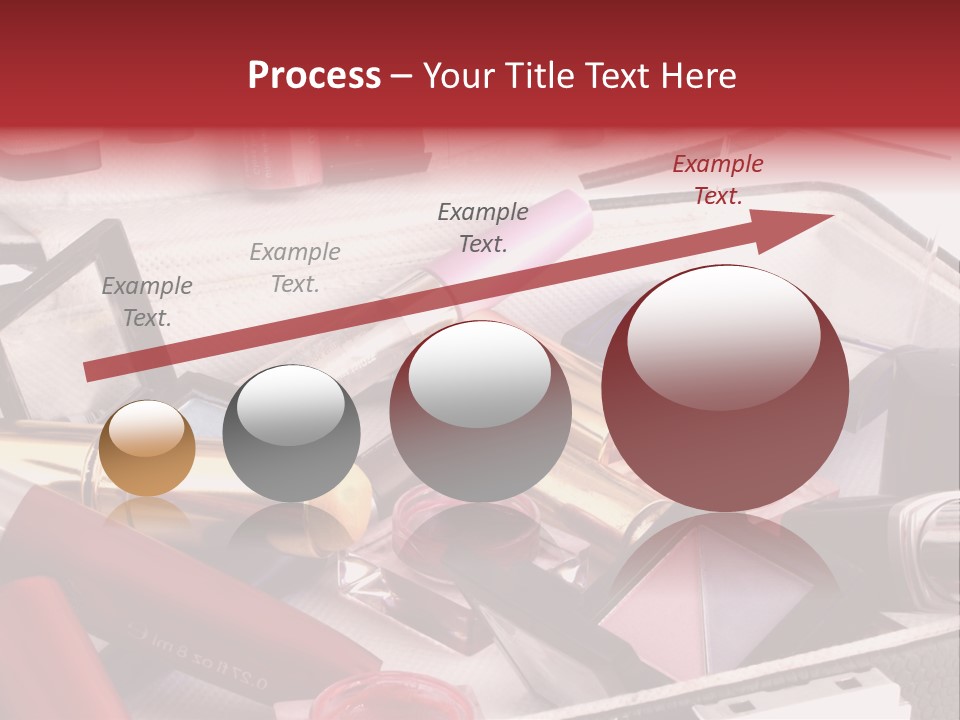 Case Full Of Makeup PowerPoint Template