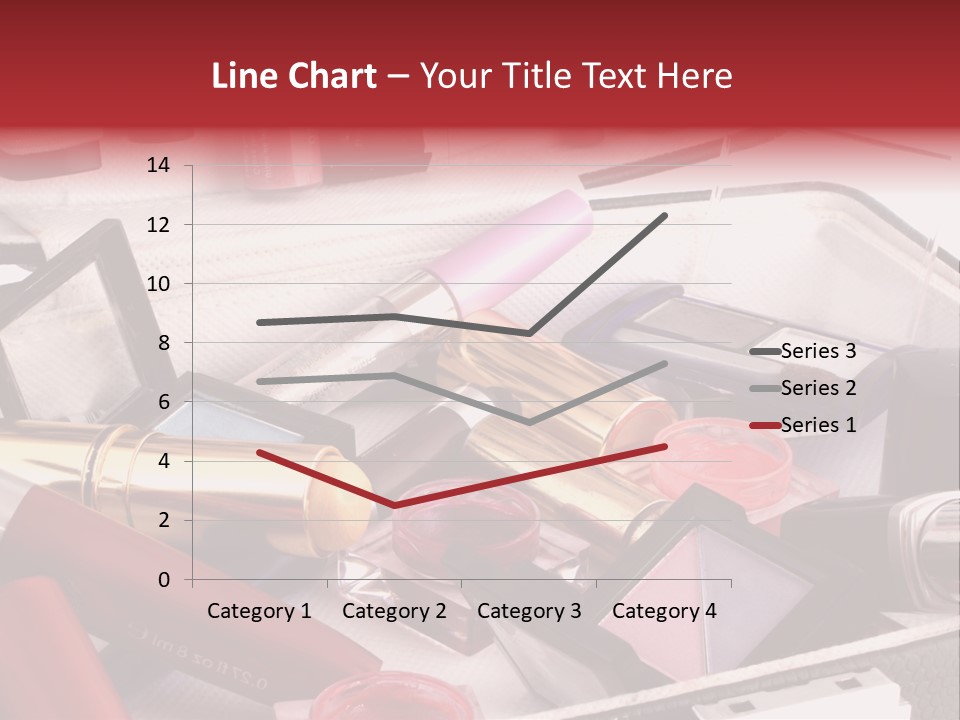 Case Full Of Makeup PowerPoint Template