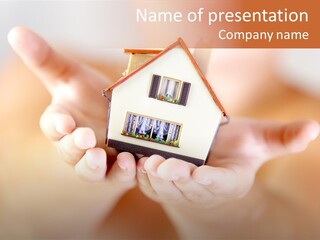 The House In Human Hands PowerPoint Template