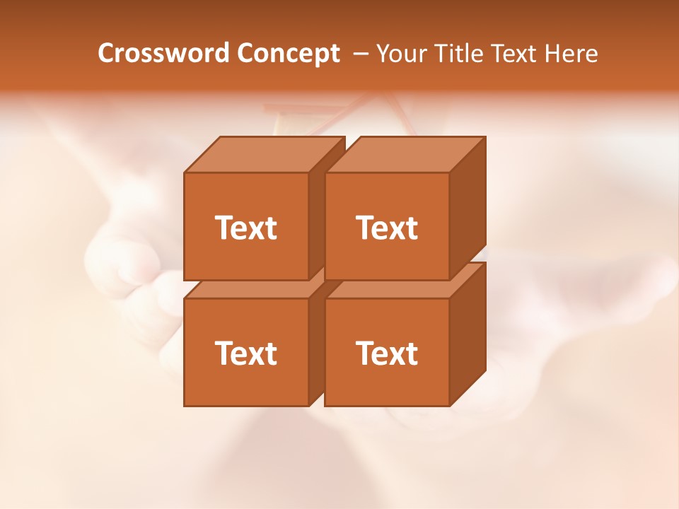 The House In Human Hands PowerPoint Template