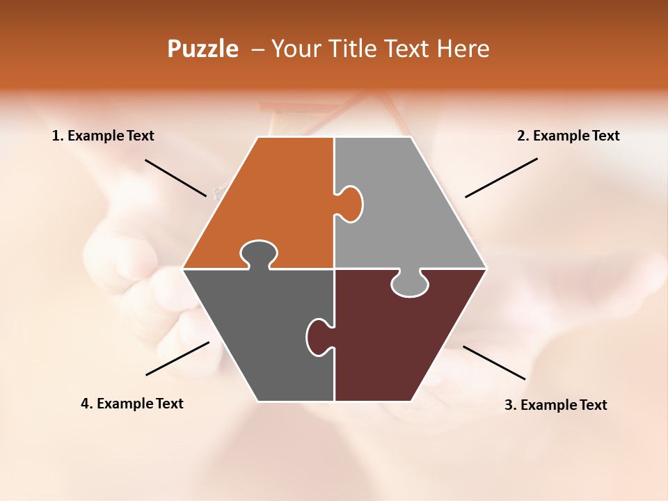 The House In Human Hands PowerPoint Template