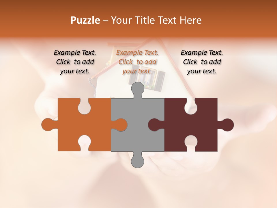 The House In Human Hands PowerPoint Template