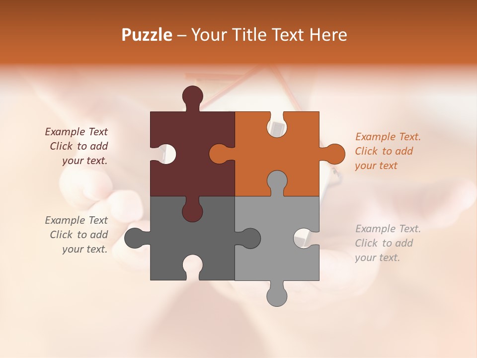 The House In Human Hands PowerPoint Template