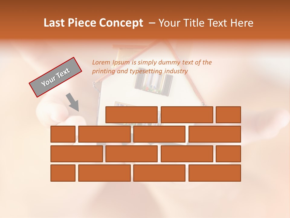The House In Human Hands PowerPoint Template