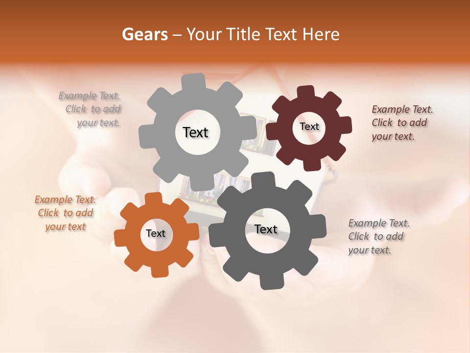 The House In Human Hands PowerPoint Template