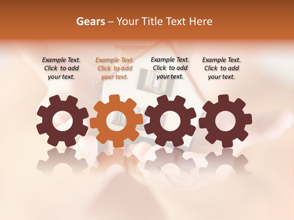 The House In Human Hands PowerPoint Template