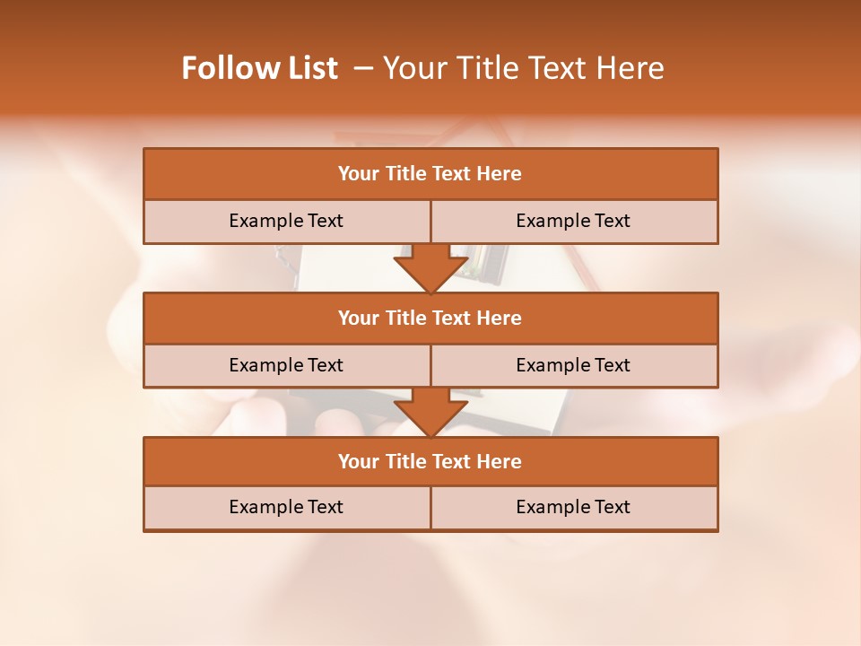 The House In Human Hands PowerPoint Template