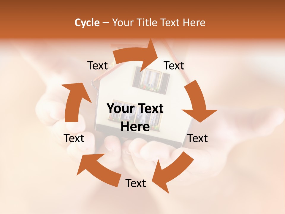 The House In Human Hands PowerPoint Template