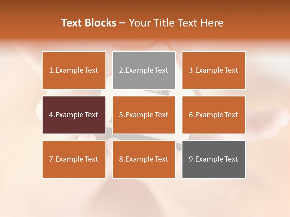 The House In Human Hands PowerPoint Template