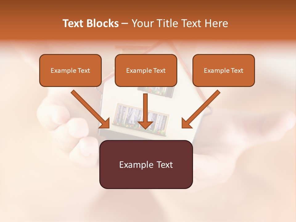The House In Human Hands PowerPoint Template