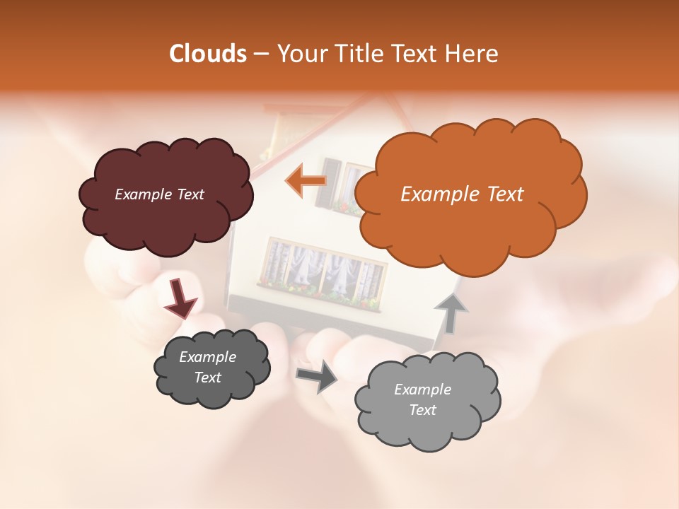 The House In Human Hands PowerPoint Template