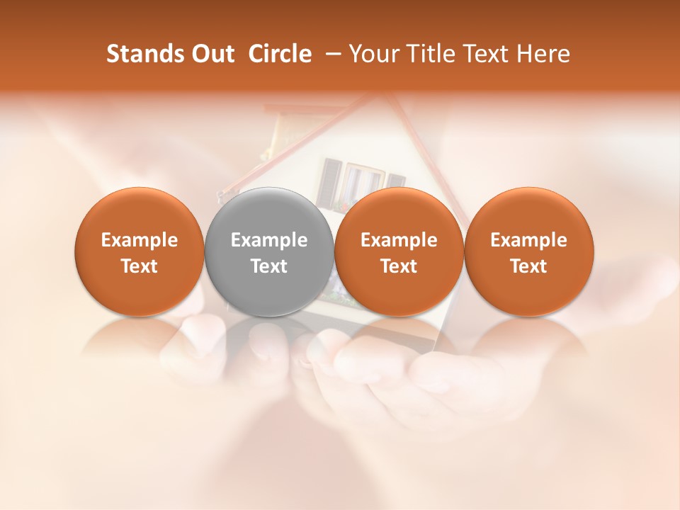 The House In Human Hands PowerPoint Template