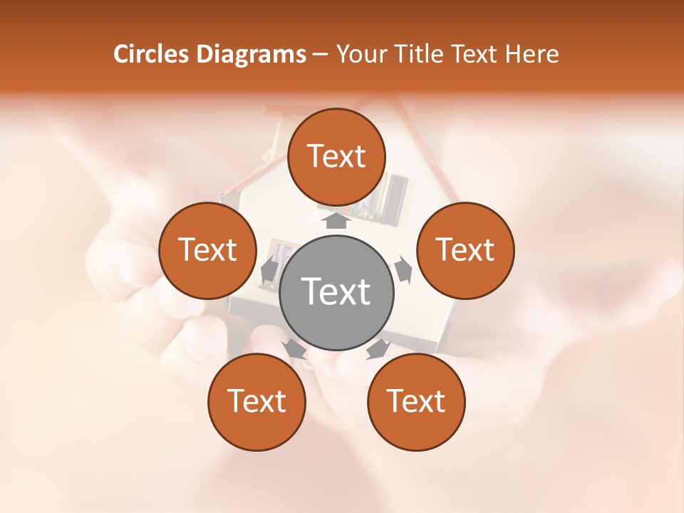 The House In Human Hands PowerPoint Template