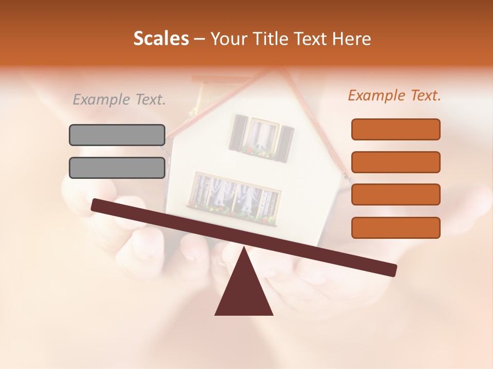 The House In Human Hands PowerPoint Template