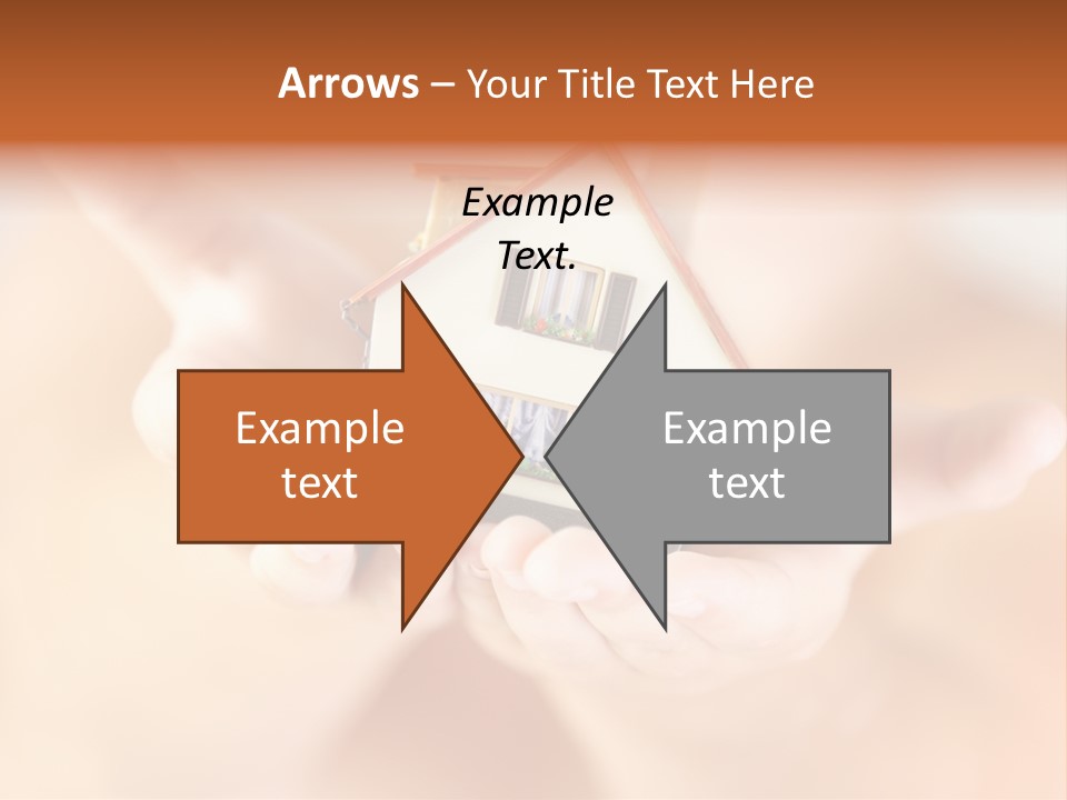 The House In Human Hands PowerPoint Template