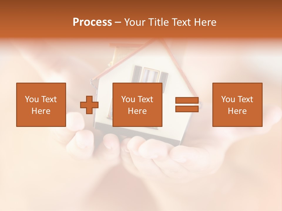 The House In Human Hands PowerPoint Template