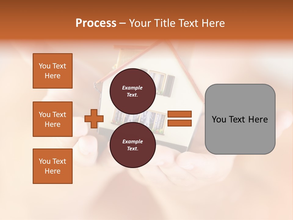 The House In Human Hands PowerPoint Template