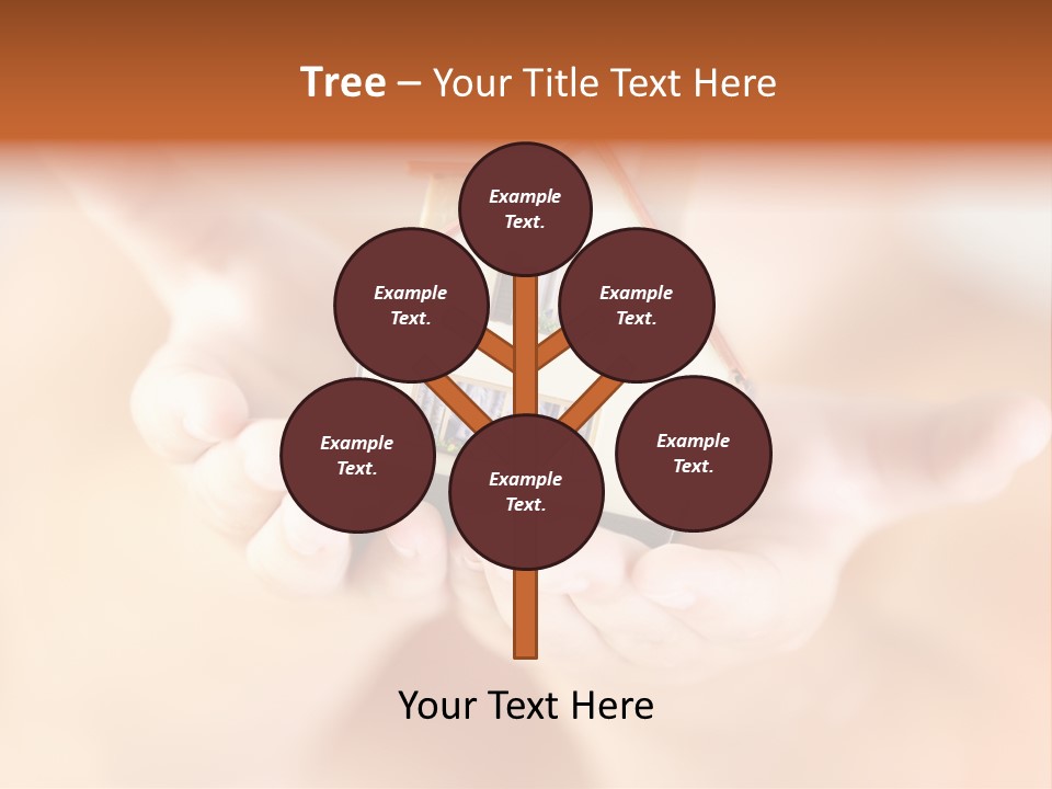 The House In Human Hands PowerPoint Template