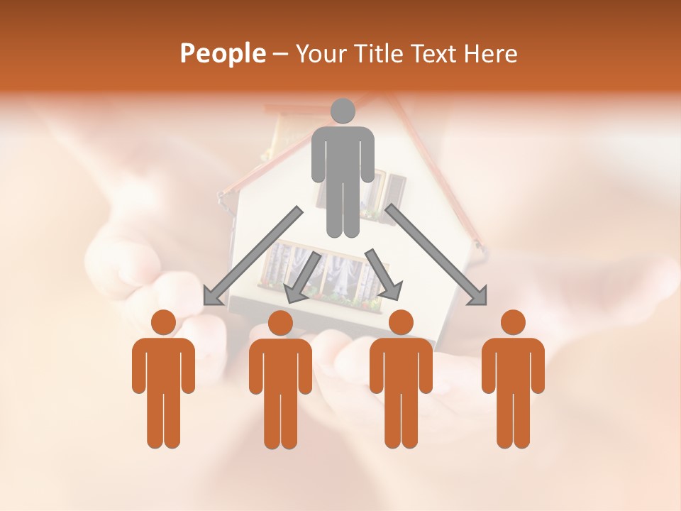 The House In Human Hands PowerPoint Template