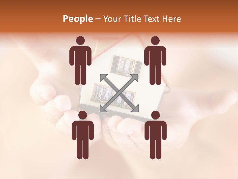 The House In Human Hands PowerPoint Template