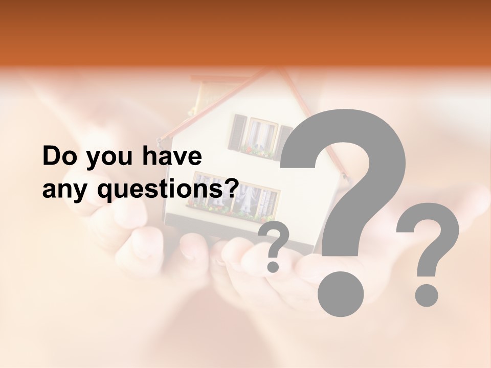 The House In Human Hands PowerPoint Template